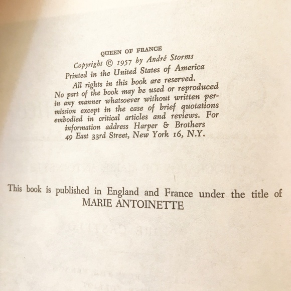 Queen of France by Andre Castelot - Picture 6 of 8